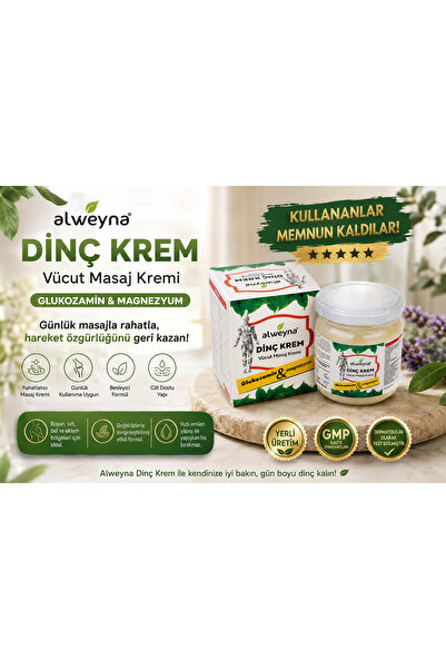 ALWEYNA Glucosamine and Magnesium Luğlu Dinç Cream