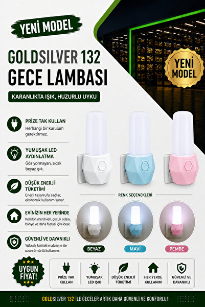 Alıç Gece Lambası Prize Takılan Gece Işığı Enerji Tasarruflu LED Gece Lambası