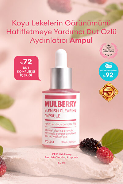 Missha 30ml a'Pieu Mulberry Blemish Clearing Ampoule - Anti-Blemish, Mulberry...