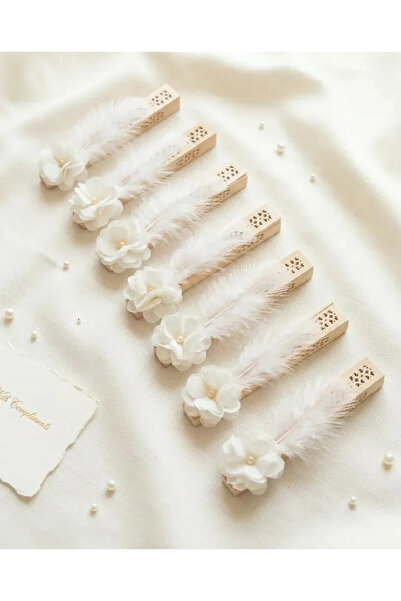 BTRENDY 5 Adet Hediyelik,Kına,Bride To Be,Düğün Dağıtmalık Yelpaze