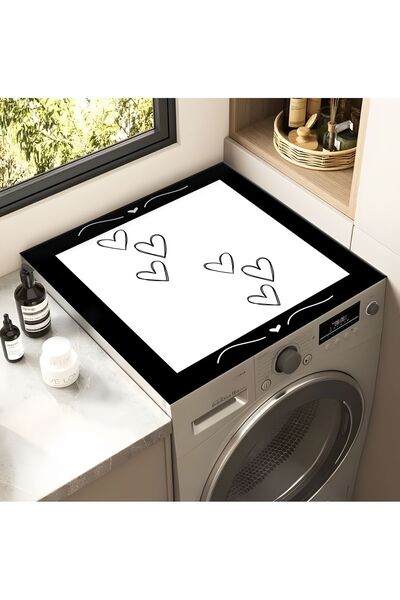 Getcarpet Washing Machine Dryer Cover Protection Pad Waterproof Mat Non-Slip Washable