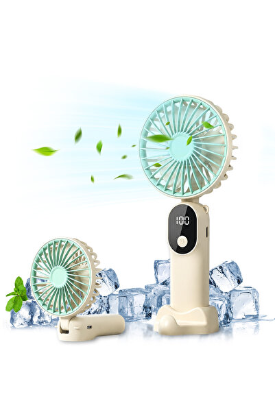 LAYAN Small Clip-On Fan with Night Light, Rechargeable Table Fan for Bedroom ...