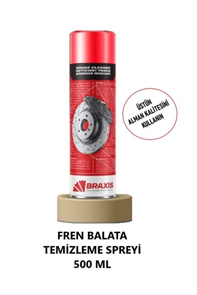 OTO MOTTO Braxıs Fren Balata Temizleme Spreyi Braxis Balata Spreyi 500 ML