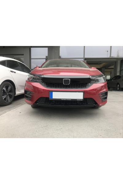 autogp Honda city uyumlu ön tampon alt çıtası piano black 2021+