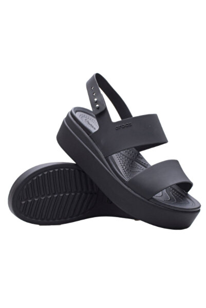 Crocs 206453-060 Γυναικεία σανδάλια Brooklyn Low Wedge