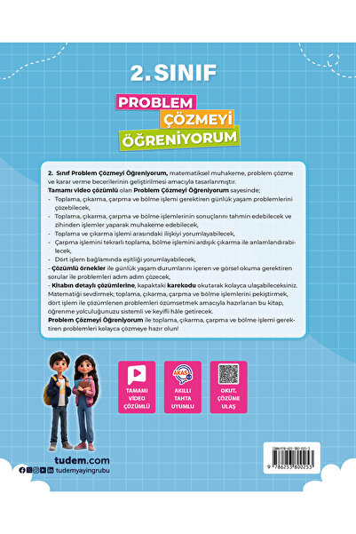 Tudem 2. Sınıf Problem Çözmeyi Öğreniyorum
