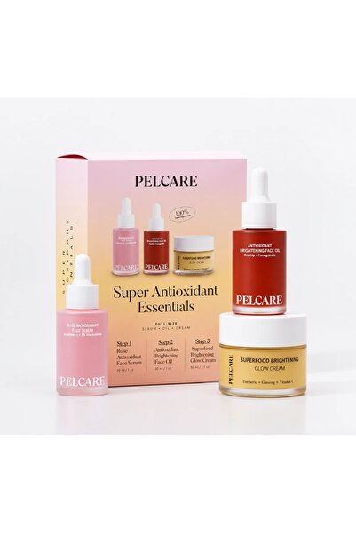 pel care SUPER ANTIOXIDANT ESSENTIAL ROUTINE SET - BİTKİSEL ANTİOKSİDAN RUTİN...