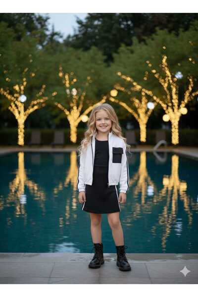 Yavrumsa Combinație rochie cardigan 7-16 ani