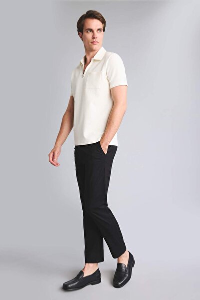 DeFacto Tapered Fit Black Trousers H8861Ax26Sm