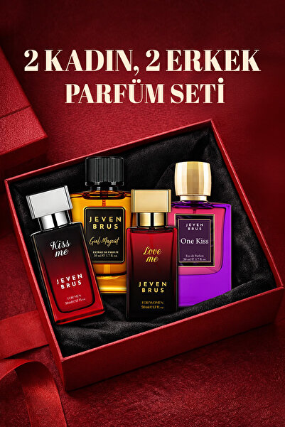 Jeven Brus Yaz Ayına Özel Parfüm Seti 4x 50 ml