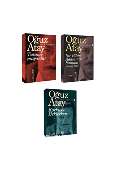 İletişim Yayınları Oğuz Atay Set Tutunamayanlar + Bir Bilim Adamının Romanı +...