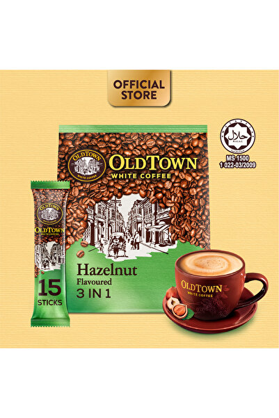Old Town Coffee قهوة بيضاء بالبندق 3 في 115 × 35 جرام × 20