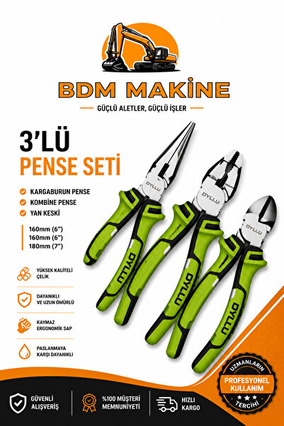 DYLLU Pense seti 3 lü