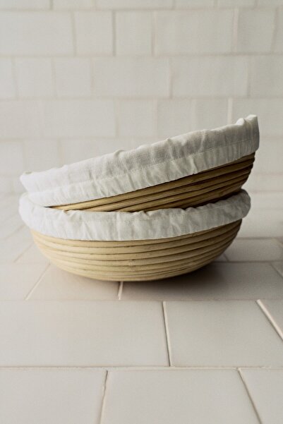 H&M Rattan Ekmek Sepeti
