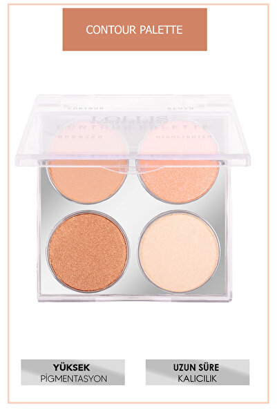 Lollis Contour Palette 4'lü Kontur Paleti