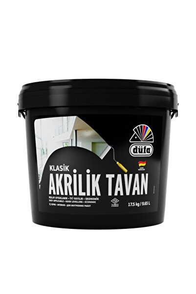 Düfa Akrilik Tavan Boyası Beyaz 17.5 Kg