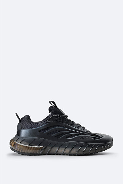 Avva Erkek Siyah Nefes Alan Hafif Sneaker Ayakkabı A41Y8020