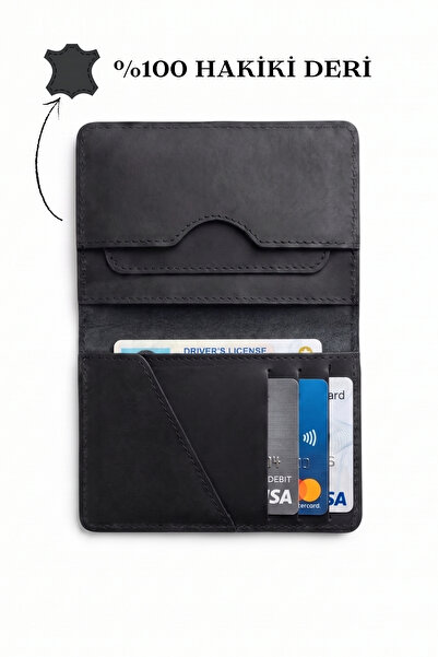 Santini Collection Card Holder Men's Wallet Genuine Leather Card Holder Slim ...