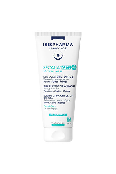 ISISPHARMA Secalia Ato Shower Cream - Cleansing and Care Cream with Barrier E...