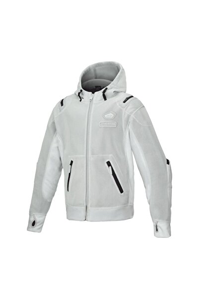 Alpinestars Moflow Air Tech Hoodie Korumalı Motosiklet Montu Gri