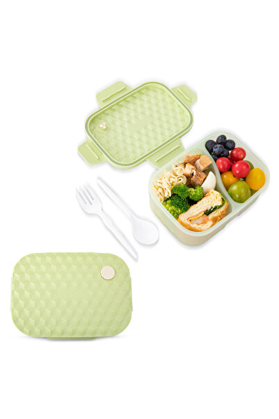 Hydrobrew Smart Serve Bento Lunch Box 1100ml - Sage Diamond