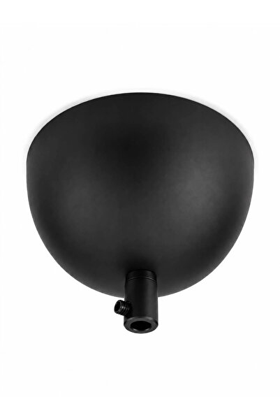 CONANA Avize Tavan Rozansı 10Cm (Mat Siyah) Metal