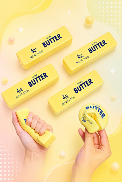 MİNGODAN Tereyağ Squishy Butter Stres Oyuncağı Viral Duyusal Dokunsal Anti St...