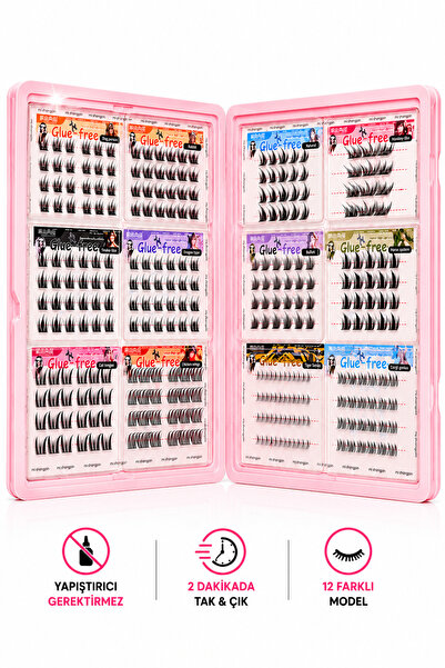 alaraycosmetics Alara'nın Kirpik Koleksiyonu Kendinden Yapışkanlı Cluster Tak...