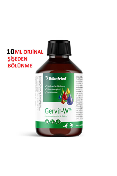 Röhnfried Gervit-W MultiVitamin Takviyesi ( 10 ML )
