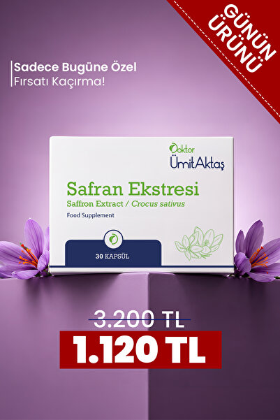 Dr. Ümit Aktaş Safran ekstresi
