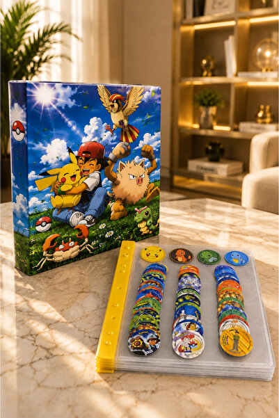 taso8090 Pokemon Taso 1 2 3 Set 8 Adet Föy (156 Taso 8 Adet Föy ) 1 Klasör