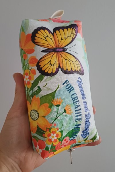 United Fabrics Children's Pencil Case - Printed Patterned Faux Leather Pencil Holder - Special Pencil Bag for Kids