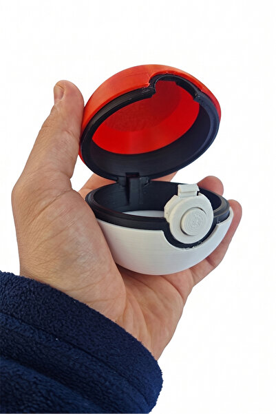 Matrak Şeyler Açılıp Kapanan Poke Topu Pokeball Dekoratif Pokemon Figürü