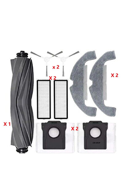 LİN GRUP Replacement Parts Set Compatible for Dreame D10 Plus Gen 2 Robot Vac...