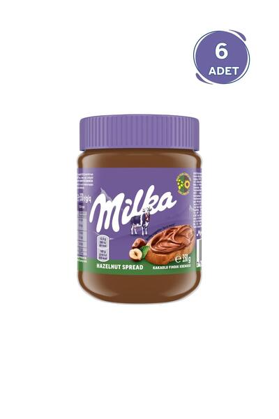 Milka Milka Spread Hazelnut Sürülebilir Çikolata Kakaolu Fındık Ezmesi 350 gr...