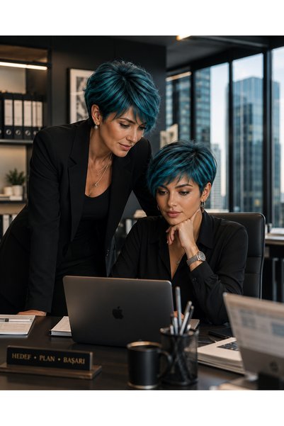 Bioflex Amonyaksız Turkuaz Saç Boyası 250 ml Kokusuz Gecici Renkli Su Bazlı Orange Hair Dye