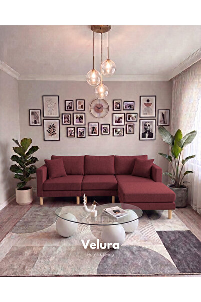 Velura Home & Living Armin Akıllı Köşe Koltuk Takımı & Modern Modüler Yataklı...