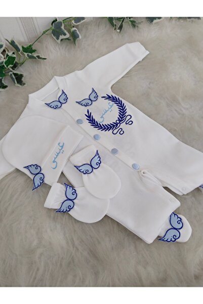 aklima tasarım İsimli bebek tulum takımı