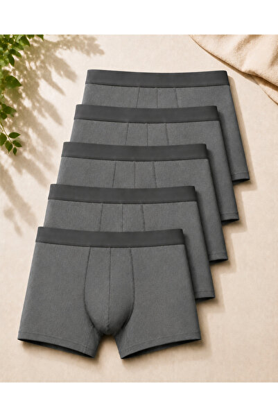 JUMALLİ Men's Cotton Boxer 5-Pack
