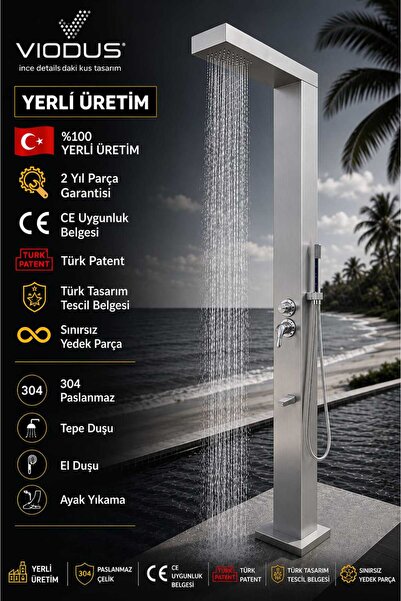 Viodus HAVUZ,BAHÇE DUŞ SİSTEMLERİ (SATİNE)