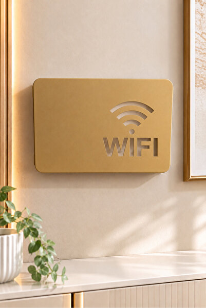 VENON Mat Gold Metal Wifi Modem Storage Box 24Cmx18Cm Pc Computer Cable Hider...