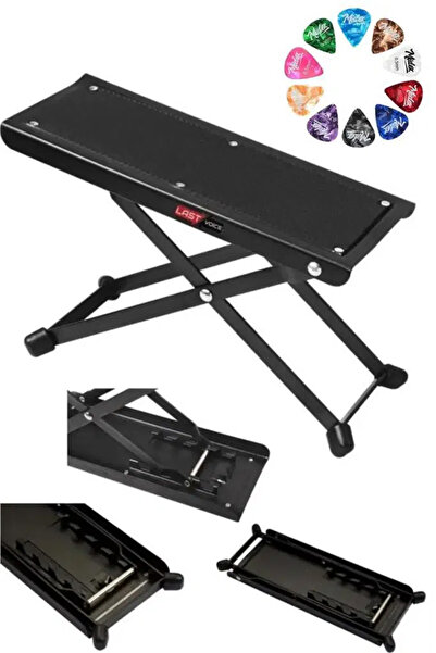 Lastvoice Gs-03 Gitar Ayaklığı Ayak Sehpası 5 Kademe Pena Hediye (METAL SAĞLA...