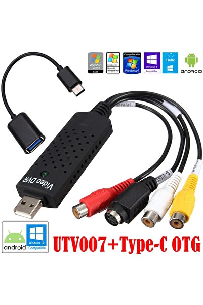 Gplus UTV007 Android DC60 Video DVR ve TC315 Type-C 3.1 OTG Kablo