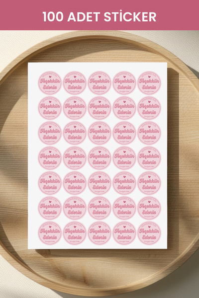 Paytak Moda 100Pcs Thank You Stickers Packaging Shipping Sticker Pyt0Kstk146