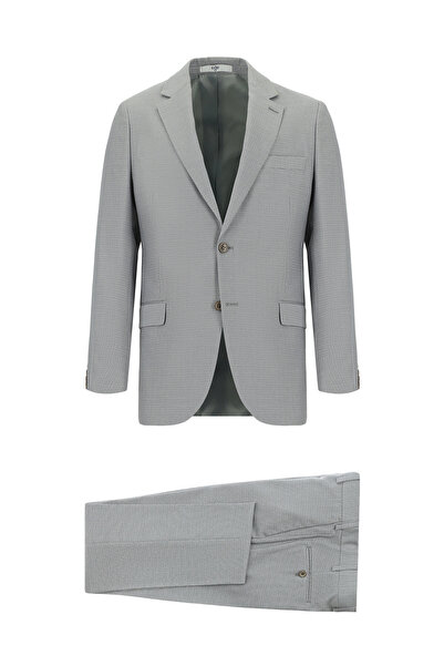 Kiğılı 7 Drop Slim Fit Slim Fit Patterned Suit
