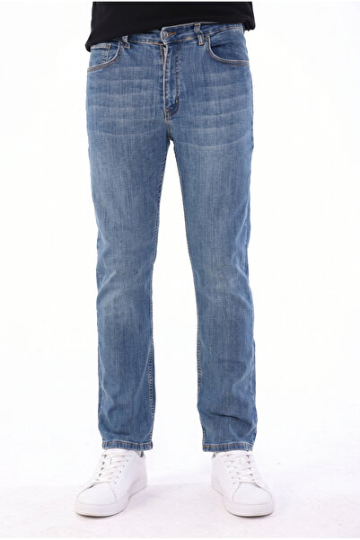 blayn jeans Men's Light Tint Effect Non-Knee-Marking Cotton Stretch Denim Jea...