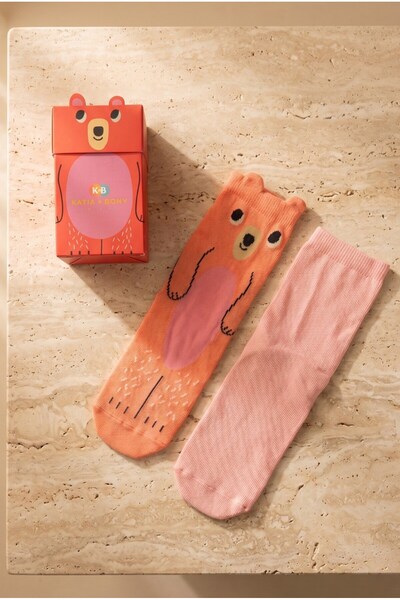 BONY SOCKS 22501K2023 2PCK ΠΑΚΕΤΟ ΠΑΙΔΙΚΕΣ ΚΑΛΤΣΕΣ ΜΕ ΣΥΣΚΕΥΑΣΙΑ ΑΡΧΑΙΟΤΗΤΑΣ ...
