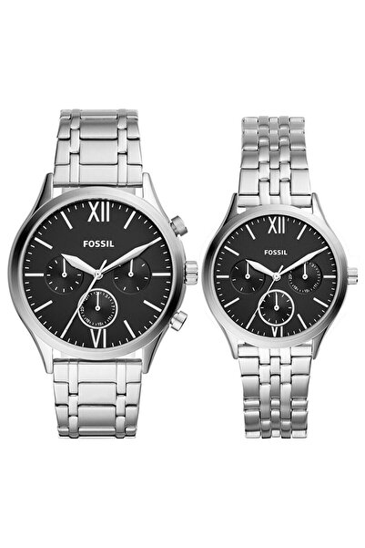 Fossil FBQ2469SET Erkek Kol Saati ve Kadın Kol Saati