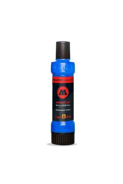 Molotow 862DS Dripstick Permanent Paint Rollerball 3 mm Uç 30 ml Tulip Blue 8...