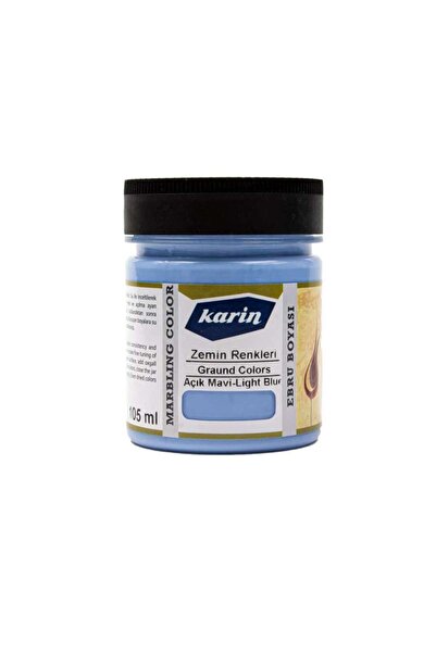 Karin Ebru Boyası 902 Zemin Renkleri - Açık Mavi 105 ml